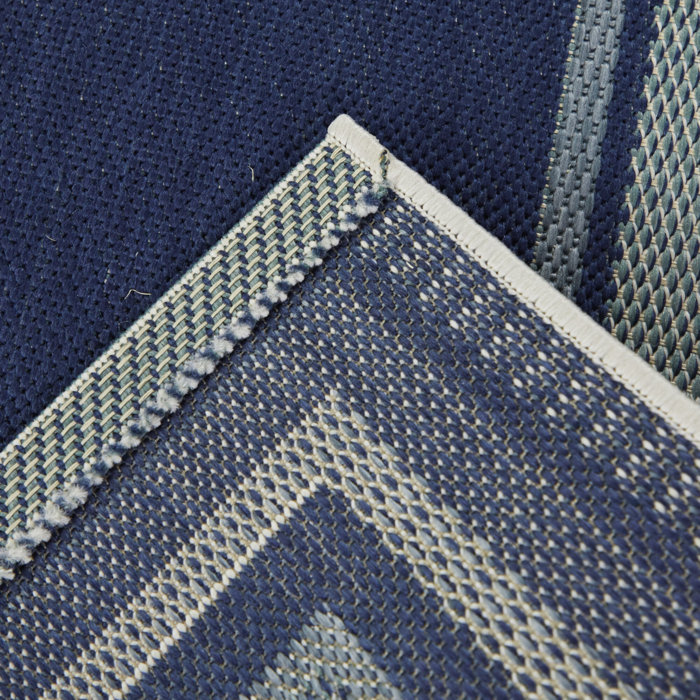 Balta Flatweave Blue Indoor/Outdoor Rug & Reviews Wayfair